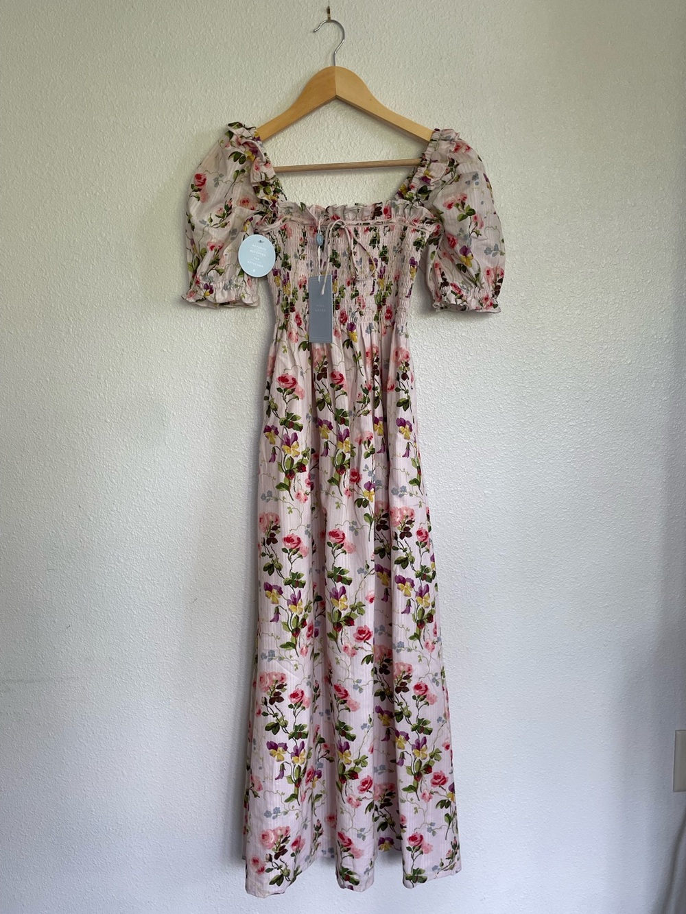 Hill House Scarlett Nap Dress - Pink Bluebonnet NWT